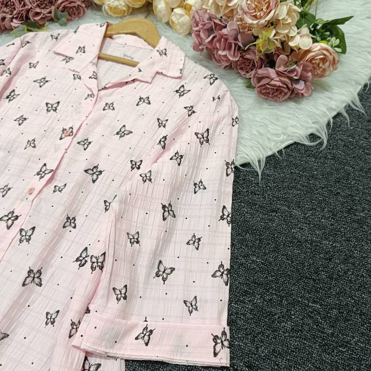 شومیز جنس ینزی طرح پروانه