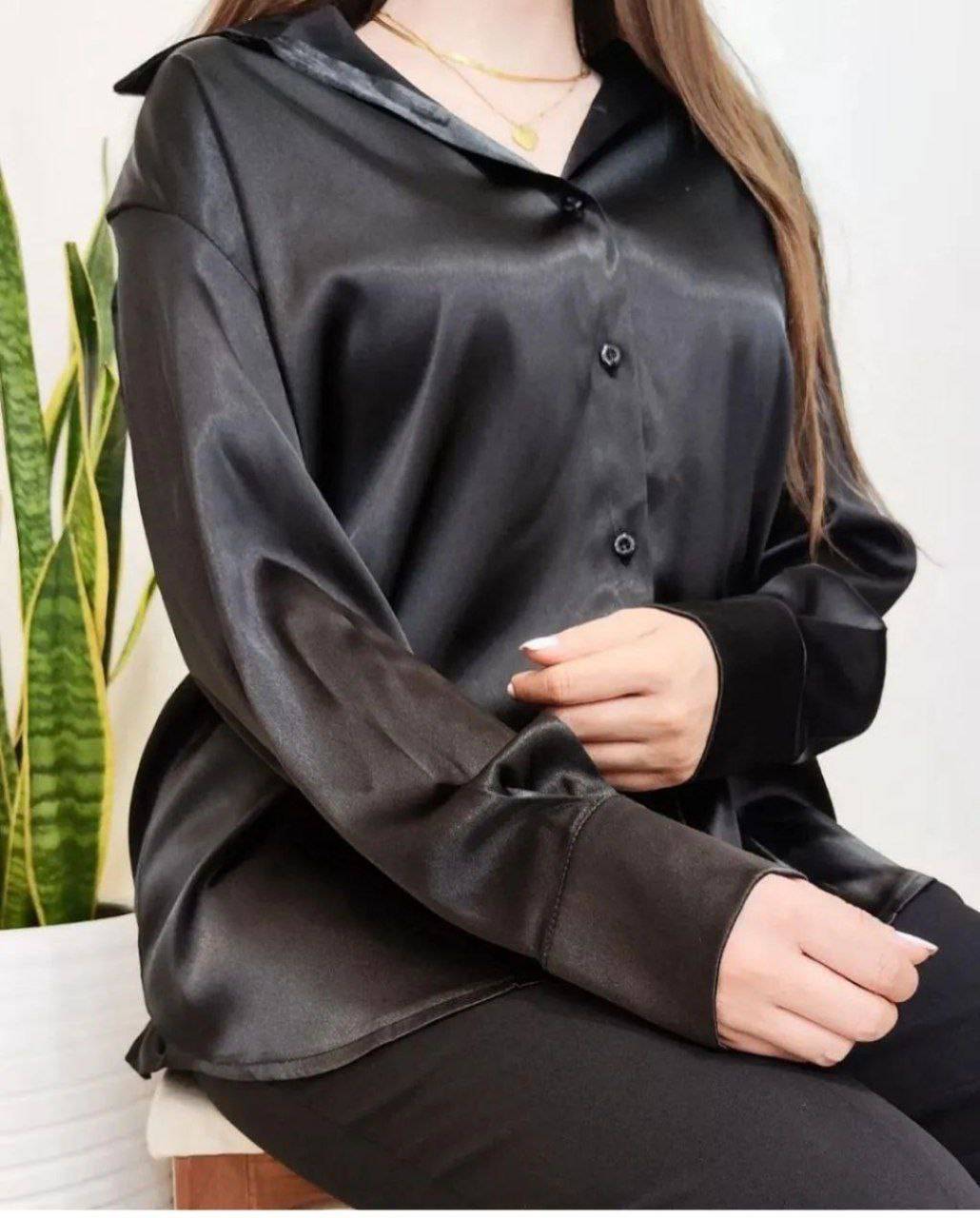 شومیز ساتن ۵۵۹۶
