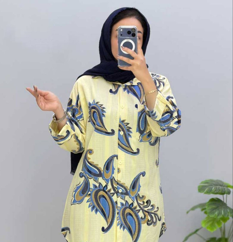 شومیز جنس گوک دوزی ایتالیایی ۱۰۴۰۱