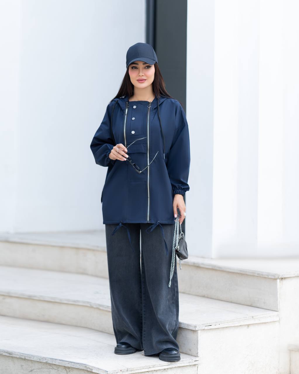 هودی زنانه جنس کتان تی سی گرم دار_۲۰۹۹